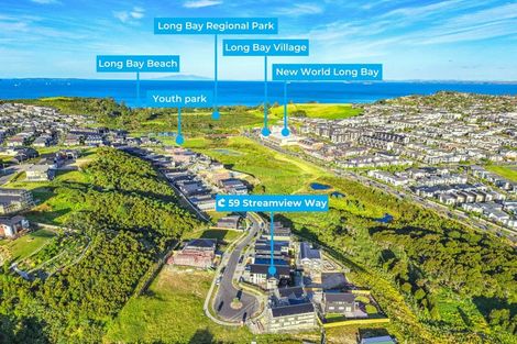 Photo of property in 59 Streamview Way, Long Bay, Auckland, 0630