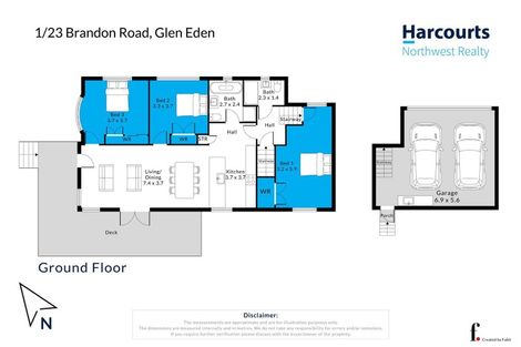 Photo of property in 23 Brandon Road, Glen Eden, Auckland, 0602