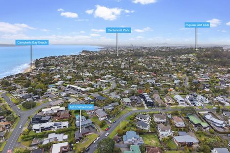 Photo of property in 1/2 Kowhai Road, Campbells Bay, Auckland, 0630