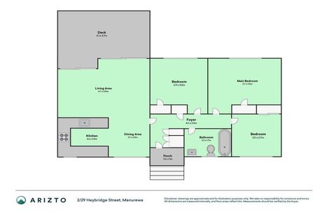Photo of property in 2/29 Heybridge Street, Manurewa, Auckland, 2102