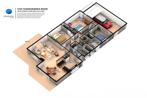 Photo of property in 55u7 Tuhikaramea Road, Dinsdale, Hamilton, 3204