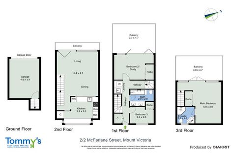 Photo of property in Mcfarlane Mews, 2u2 Mcfarlane Street, Mount Victoria, Wellington, 6011