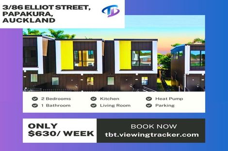 Photo of property in 3/86 Elliot Street, Pahurehure, Papakura, 2113