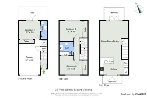 Photo of property in Pirie Street Townhouses, 19/35u Pirie Street, Mount Victoria, Wellington, 6011