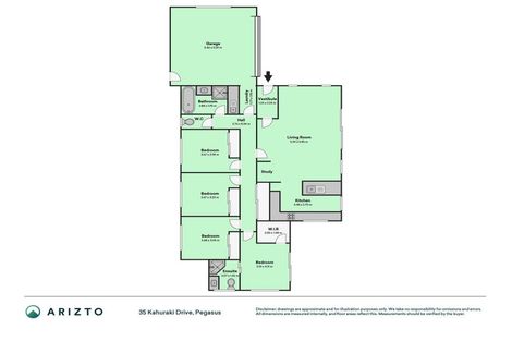 Photo of property in 35 Kahuraki Drive, Pegasus, 7612