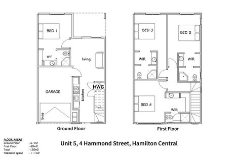 Photo of property in 4u5 Hammond Street, Hamilton Central, Hamilton, 3204