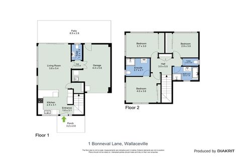 Photo of property in 1 Bonneval Lane, Wallaceville, Upper Hutt, 5018
