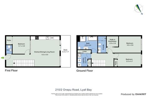 Photo of property in 210/2u Onepu Road, Kilbirnie, Wellington, 6022