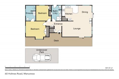 Photo of property in 60 Holmes Road, Manurewa, Auckland, 2102