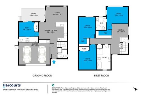 Photo of property in 24b Scarlock Avenue, Browns Bay, Auckland, 0630