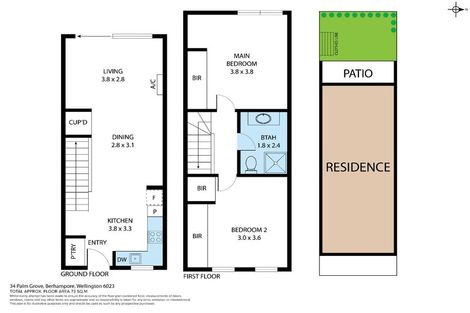 Photo of property in 34 Palm Grove, Berhampore, Wellington, 6023