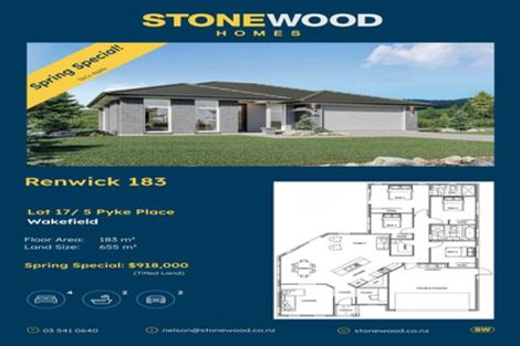 Photo of property in 5 Pyke Place, Wakefield, 7025