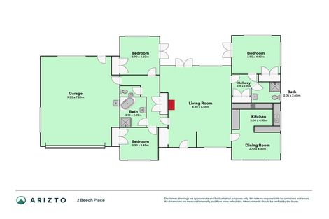 Photo of property in 44 Tawa Street, Hawera, 4610