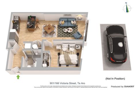 Photo of property in Vsp South, 901/168 Victoria Street, Te Aro, Wellington, 6011