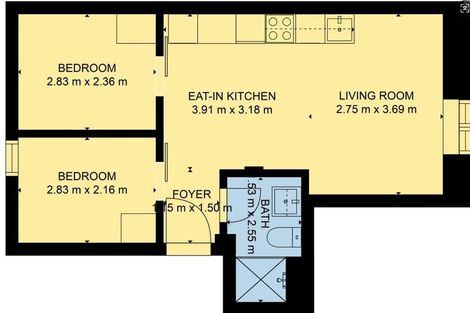 Photo of property in Twin Towers, 903/17 Putney Way, Manukau, Auckland, 2104