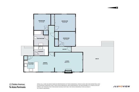 Photo of property in 13 Stokes Avenue, Te Atatu Peninsula, Auckland, 0610