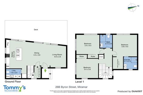 Photo of property in 26b Byron Street, Miramar, Wellington, 6022