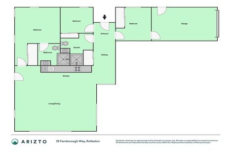 Photo of property in 25 Farnborough Way, Rolleston, 7615