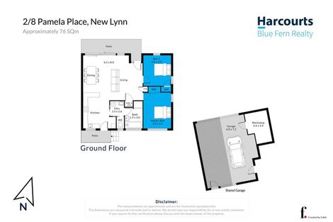 Photo of property in 2/8 Pamela Place, New Lynn, Auckland, 0600