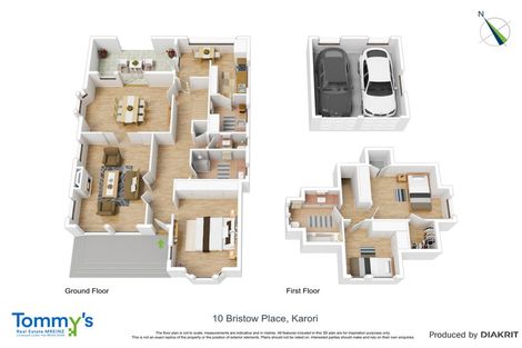 Photo of property in 10 Bristow Place, Karori, Wellington, 6012