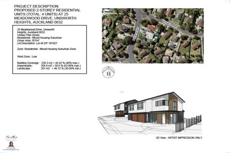 Photo of property in 25 Meadowood Drive, Unsworth Heights, Auckland, 0632