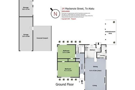 Photo of property in 14 Mackenzie Street, Te Atatu South, Auckland, 0610