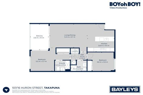 Photo of property in Maison Apartments, 107/16 Huron Street, Takapuna, Auckland, 0622