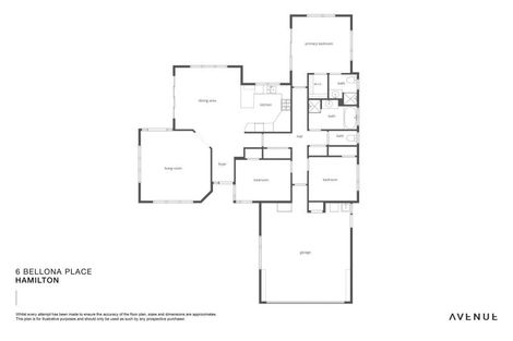Photo of property in 6 Bellona Place, Flagstaff, Hamilton, 3210