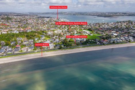Photo of property in 36 Oakwood Grove, Eastern Beach, Auckland, 2012