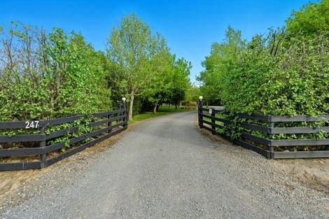 Photo of property in 247 Collins Road, Lincoln, Christchurch, 7674