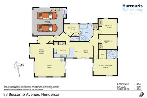 Photo of property in 88 Buscomb Avenue, Henderson, Auckland, 0610
