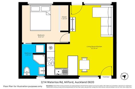 Photo of property in 2/14 Waterloo Road, Milford, Auckland, 0620