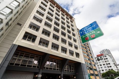 Photo of property in Orange Apartments/victoria Centr, 801/169 The Terrace, Wellington Central, Wellington, 6011