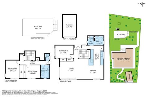 Photo of property in 12 Highland Crescent, Wadestown, Wellington, 6012