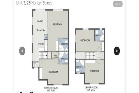 Photo of property in 2/28 Hunter Street, Hamilton Lake, Hamilton, 3204