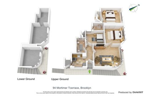 Photo of property in 94 Mortimer Terrace, Brooklyn, Wellington, 6021