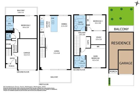 Photo of property in 66 Saddleback Grove, Karori, Wellington, 6012