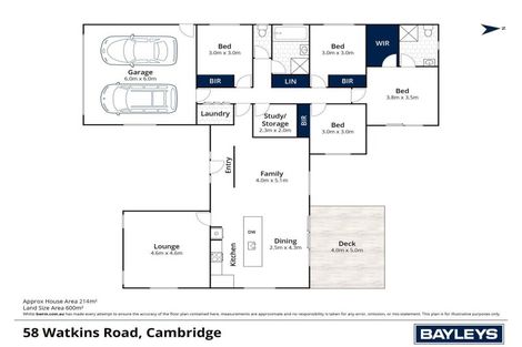 Photo of property in 58 Watkins Road, Cambridge, 3434