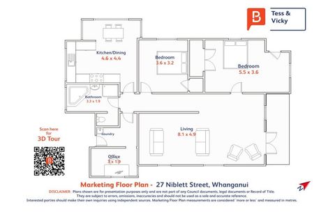 Photo of property in 27 Niblett Street, Whanganui, 4500