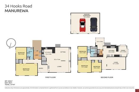 Photo of property in 34 Hooks Road, Manurewa, Auckland, 2102