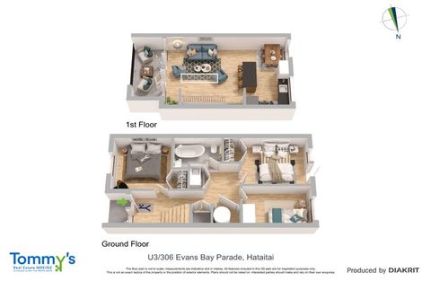 Photo of property in 306u3 Evans Bay Parade, Hataitai, Wellington, 6021