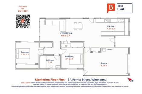 Photo of property in 3a Porritt Street, Saint Johns Hill, Wanganui, 4500