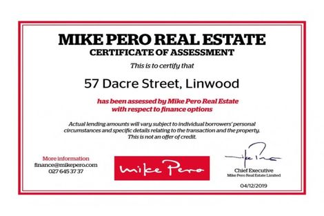 Photo of property in 57 Dacre Street, Linwood, Christchurch, 8062