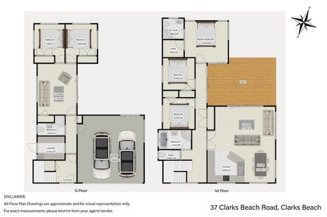 Photo of property in 37 Clarks Beach Road, Clarks Beach, 2122