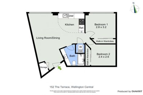 Photo of property in Hume House, 152u4 The Terrace, Wellington Central, Wellington, 6011
