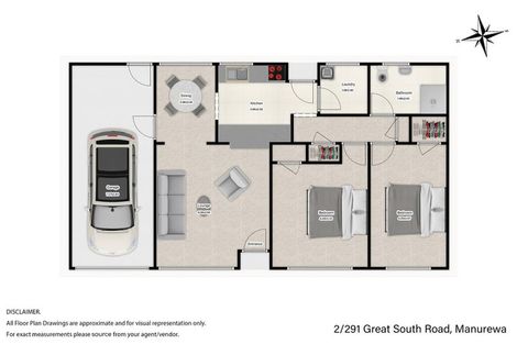 Photo of property in 2/291 Great South Road, Manurewa, Auckland, 2102