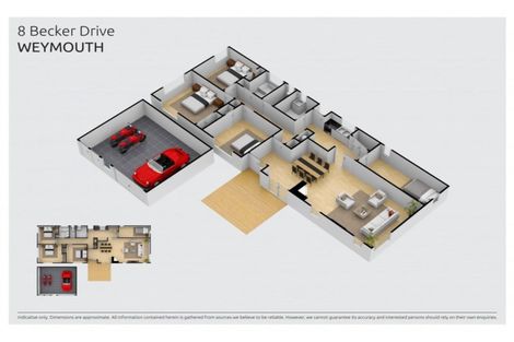 Photo of property in 8 Becker Drive, Weymouth, Auckland, 2103