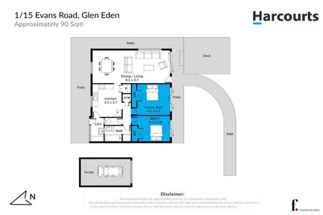 Photo of property in 1/15 Evans Road, Glen Eden, Auckland, 0602