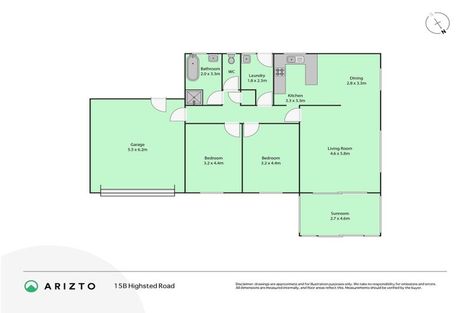 Photo of property in 2/15 Highsted Road, Bishopdale, Christchurch, 8053