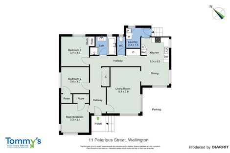 Photo of property in 11 Pelorous Street, Paparangi, Wellington, 6037